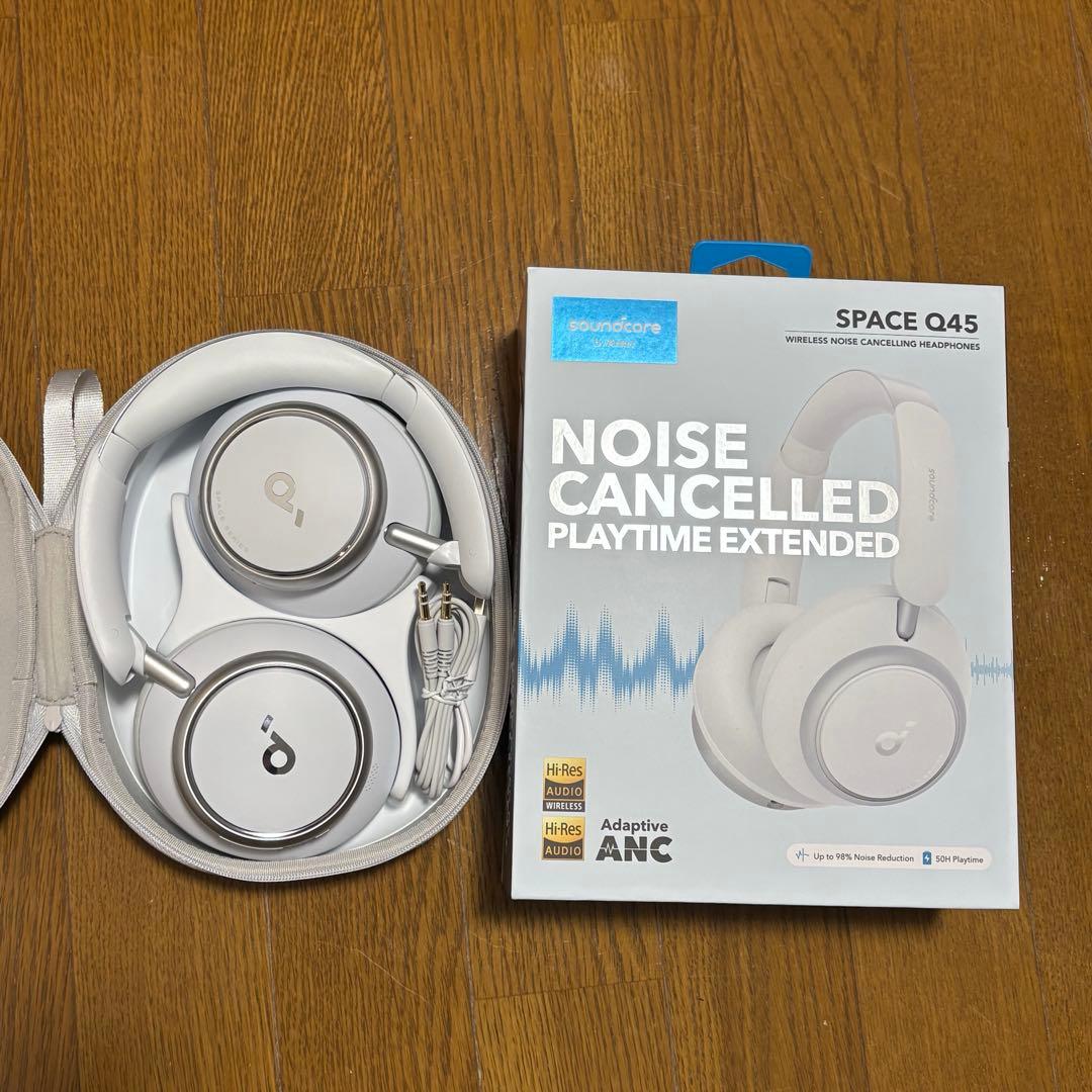 Anker SPACE 045 ワイヤレスヘッドフォン ホワイト