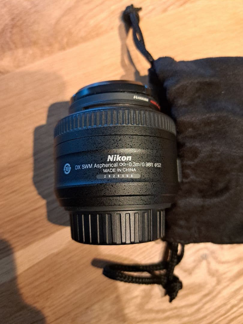 【NIKON】AF-S DX NIKKOR 35mm f/1.8G 収納袋付き