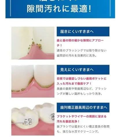 waterpik waterflosser 充電式