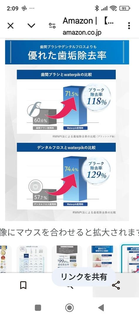 waterpik waterflosser 充電式