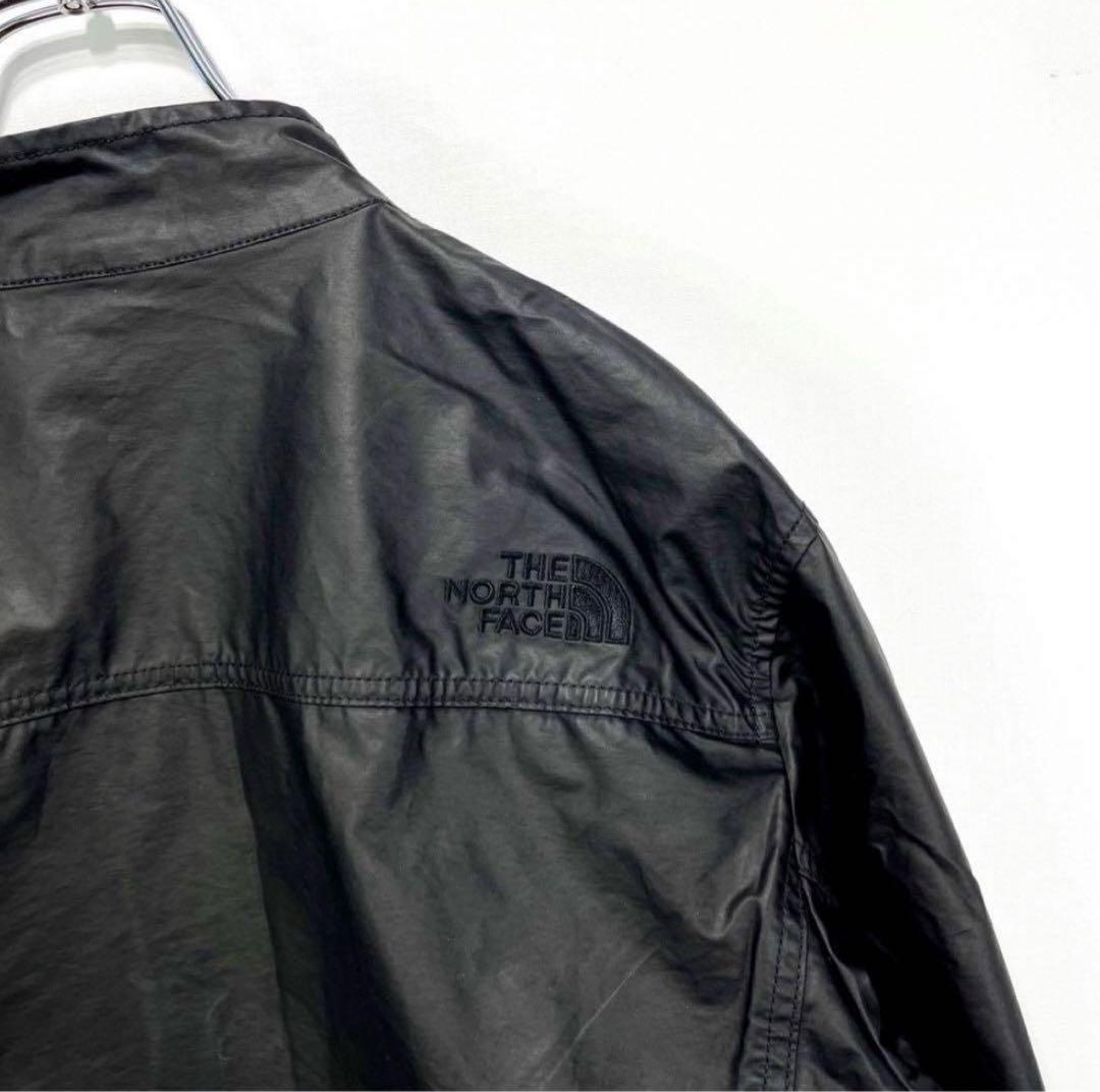 【即日発送】希少 日本未入荷 ザノースフェイス ジャケットブルゾン 刺繍 黒ロゴ