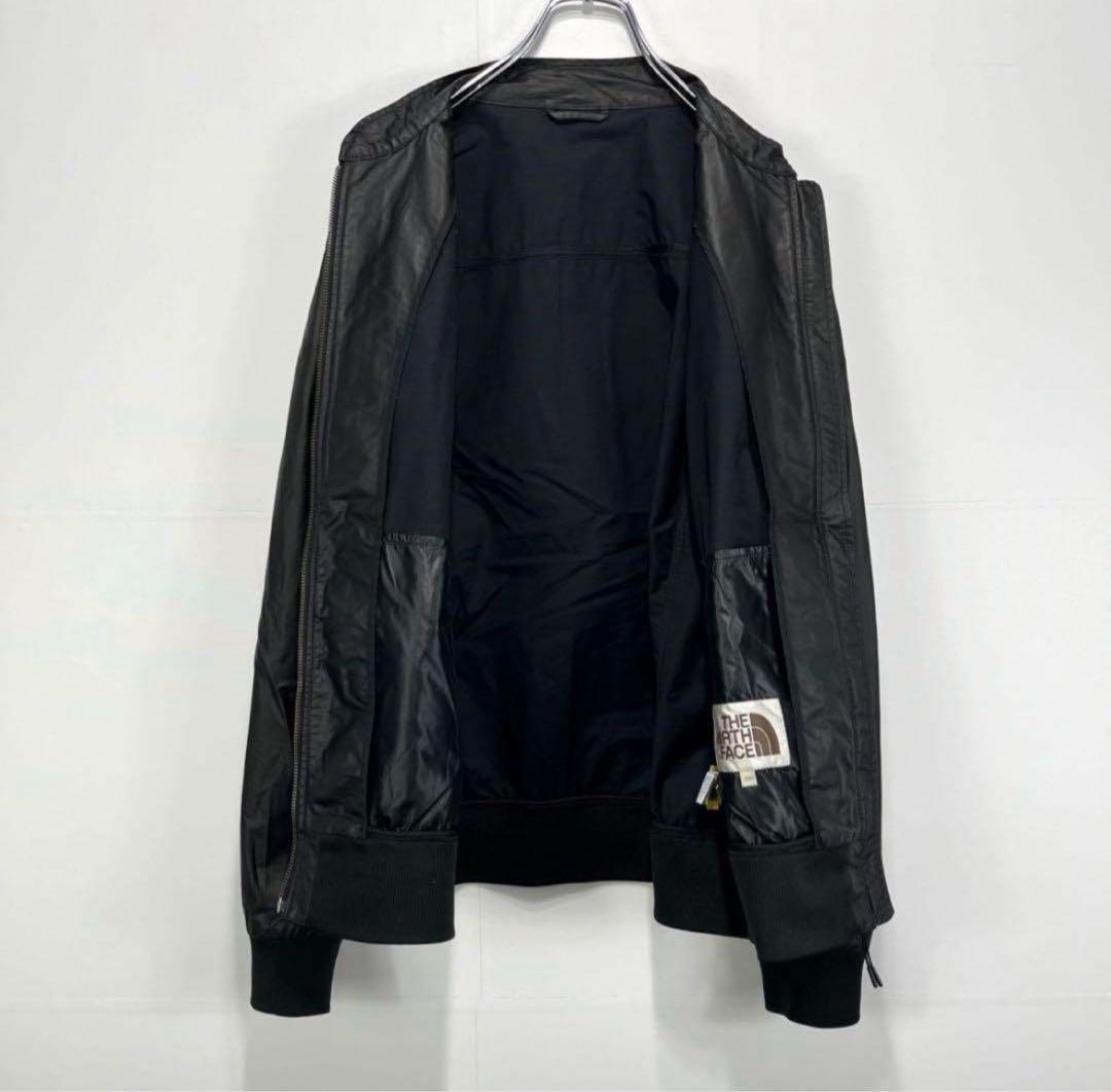 【即日発送】希少 日本未入荷 ザノースフェイス ジャケットブルゾン 刺繍 黒ロゴ