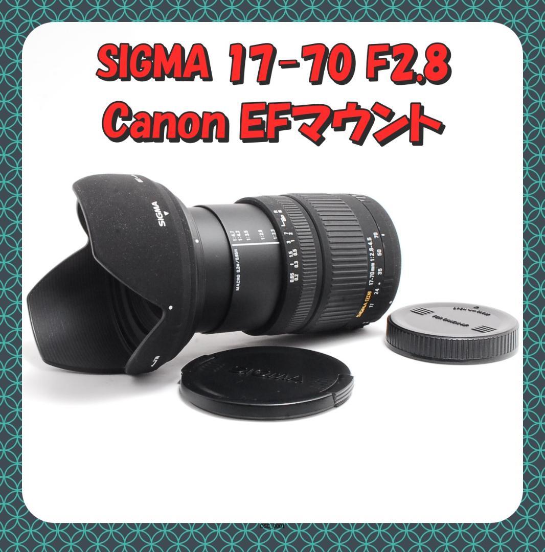 SIGMA 17-70mm F2.8-4 Canon EFマウント