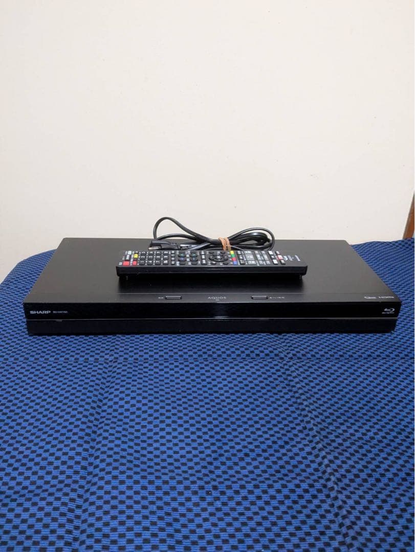 SHARP ブルーレイレコーダー ブラック
