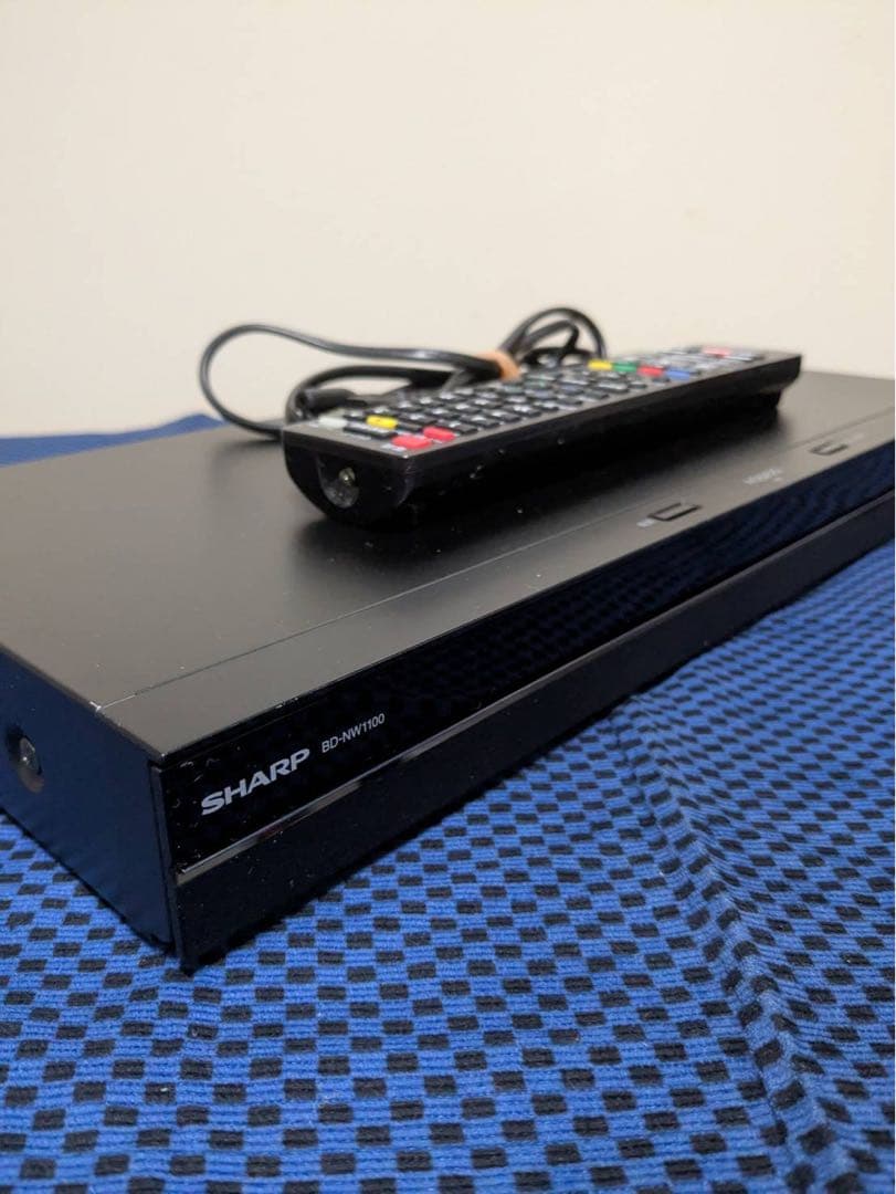 SHARP ブルーレイレコーダー ブラック