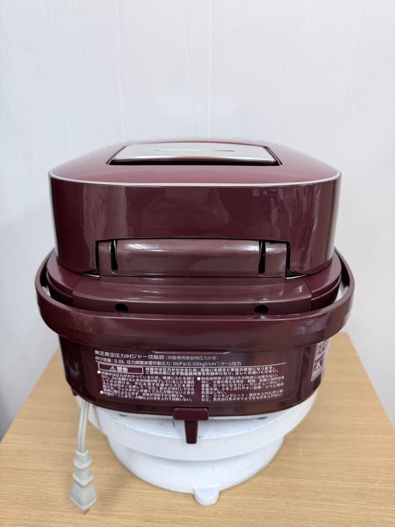 TOSHIBA 真空圧力IHジャー炊飯器 RC-10VXL 5.5合炊き