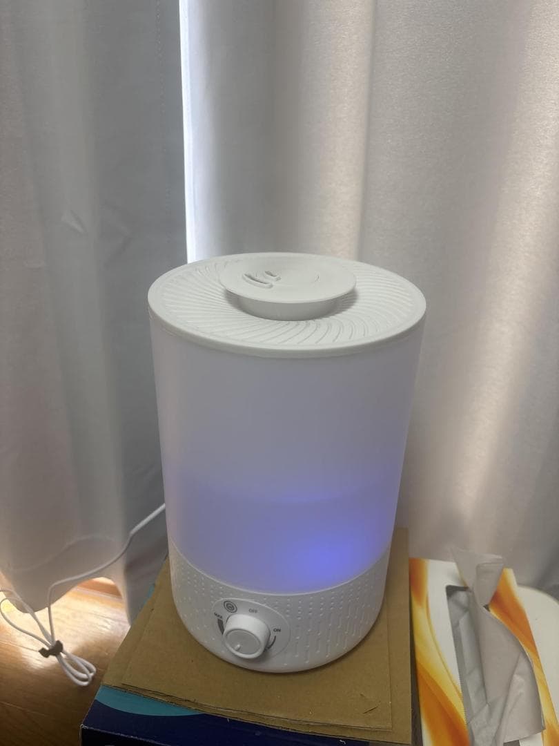 加湿器 大容量 3.5L 【新改良モデル・一体化設計・UVライト除菌】 超音波m