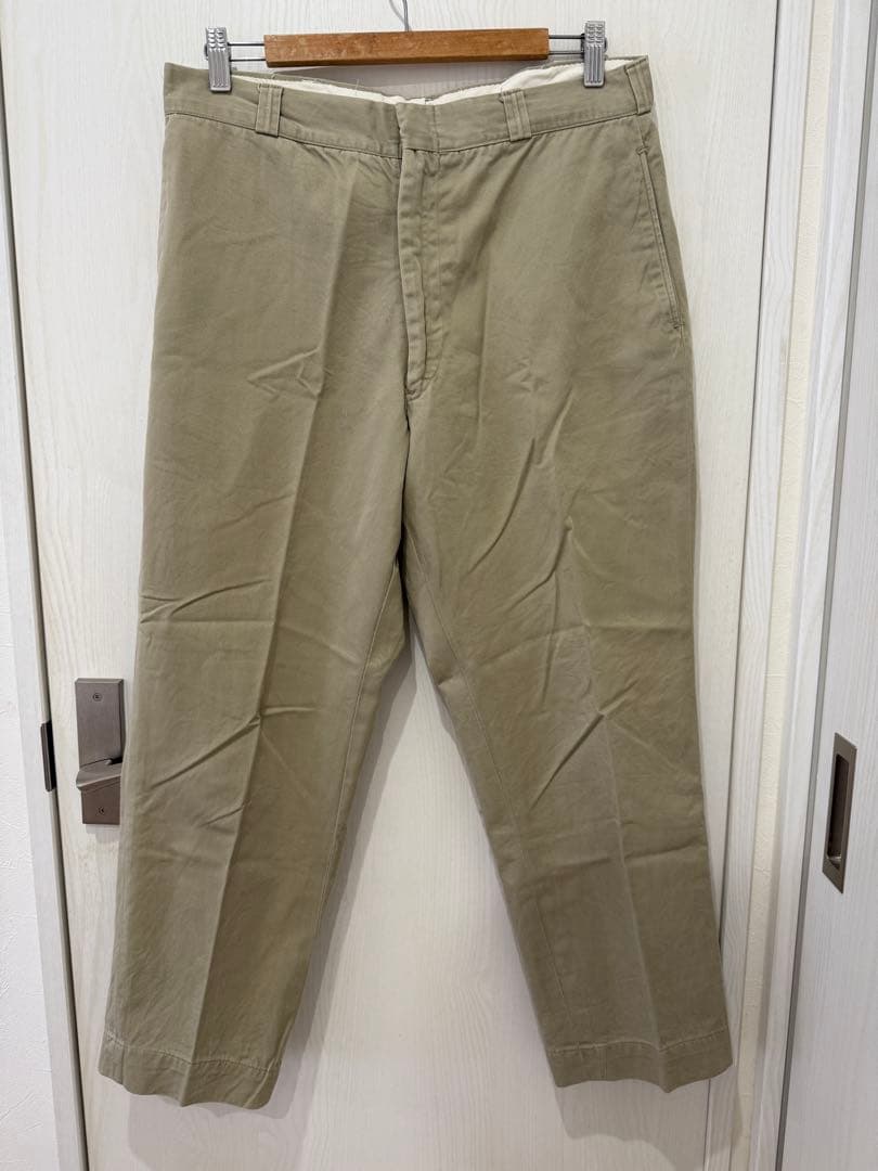 いっくん ヴィンテージ 米軍 実物 60年代 チノパン