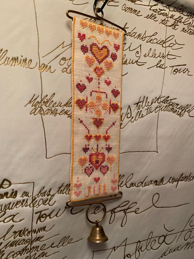 デンマーク製　北欧雑貨　ビンテージのベルプール3点とドイツ魔女オーナメントの4点