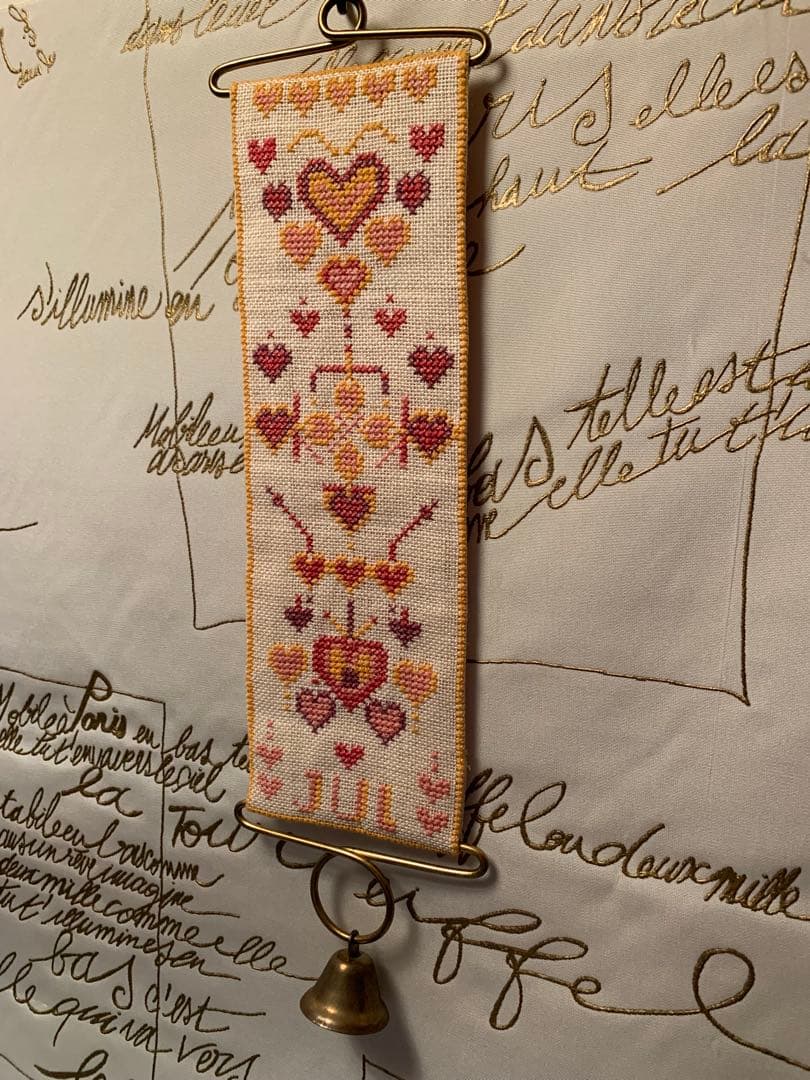 デンマーク製　北欧雑貨　ビンテージのベルプール3点とドイツ魔女オーナメントの4点