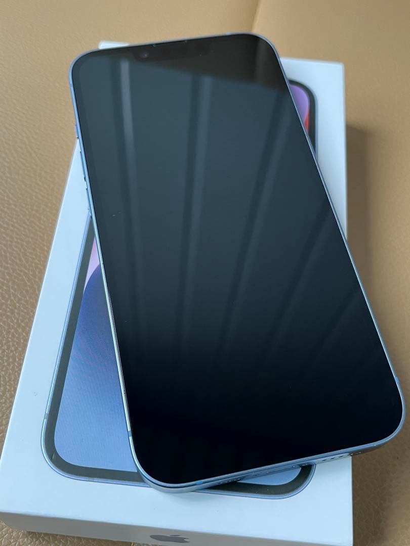 美品 iPhone 14 256GB ブルー SIMフリー ロックなし