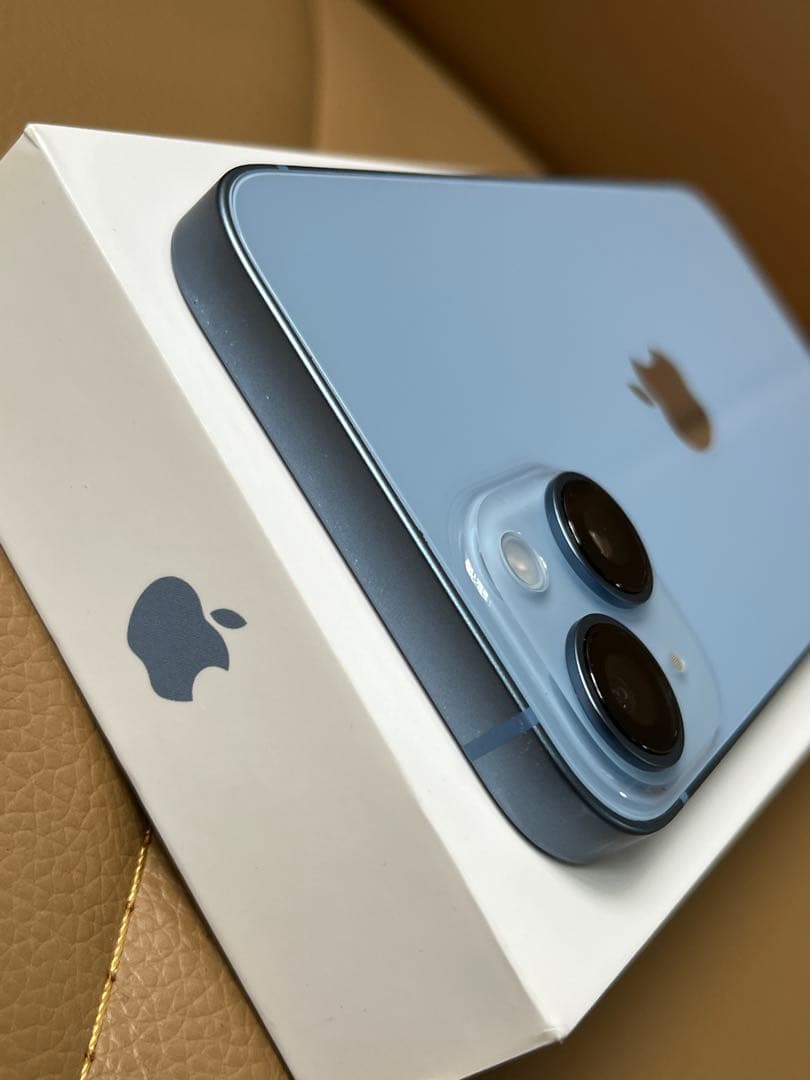 美品 iPhone 14 256GB ブルー SIMフリー ロックなし