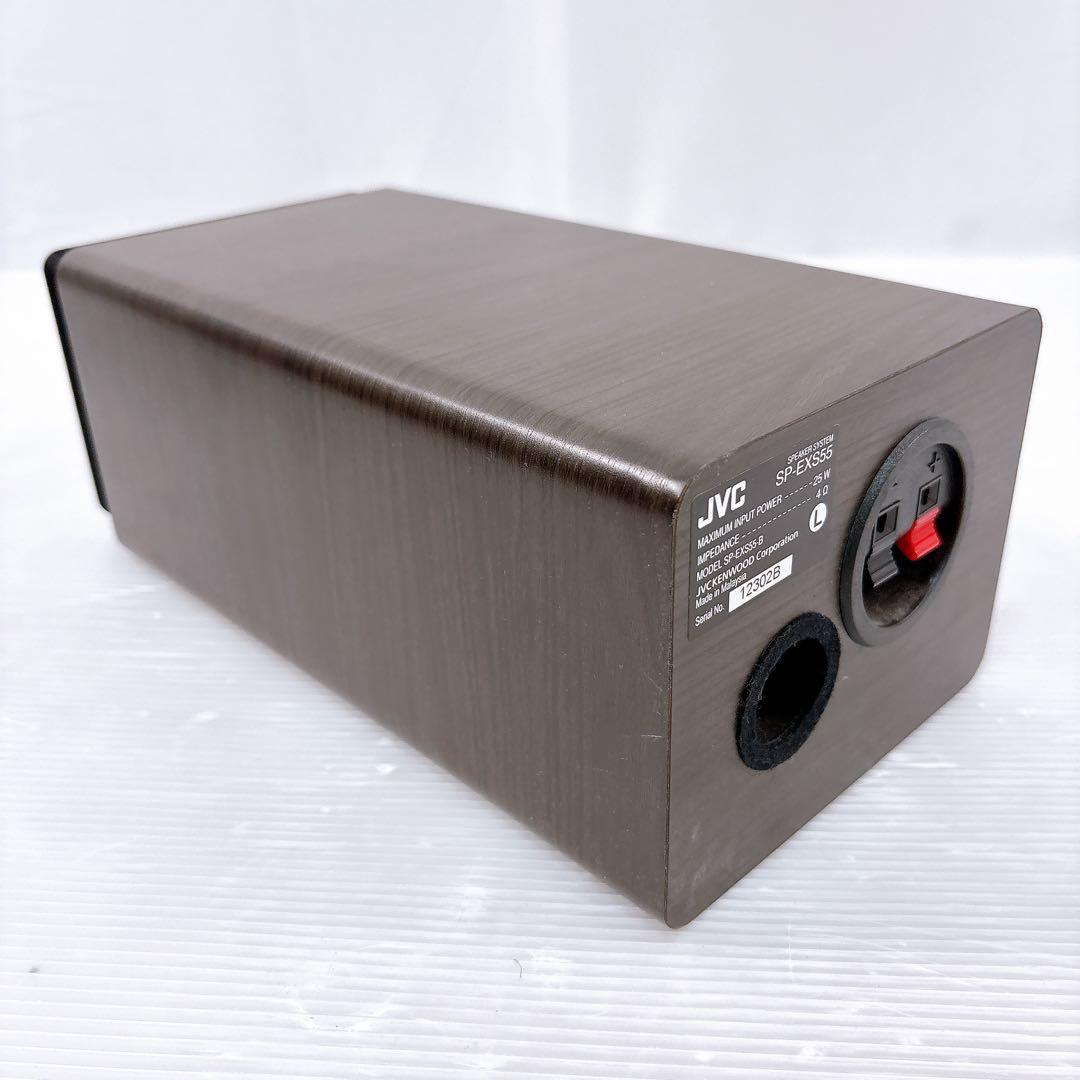 【極美品】JVC フルレンジウッドコーンスピーカー ペア SP-EXS55