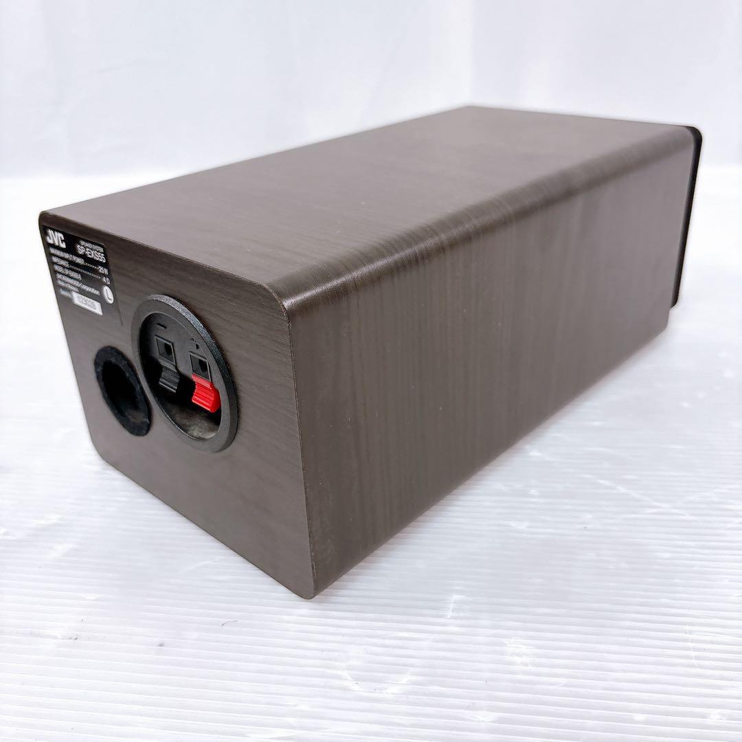 【極美品】JVC フルレンジウッドコーンスピーカー ペア SP-EXS55