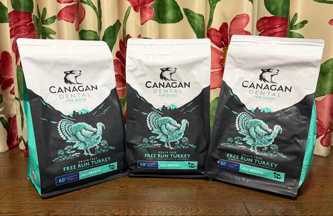 ⭐️新品未開封⭐️カナガンデンタルドッグフード【2kg×3袋】