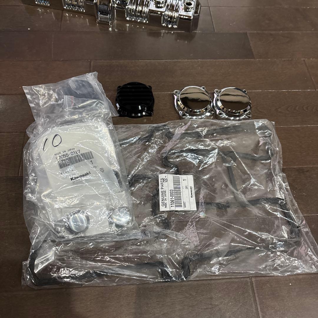 ゼファーχメッキヘッドカバーセット