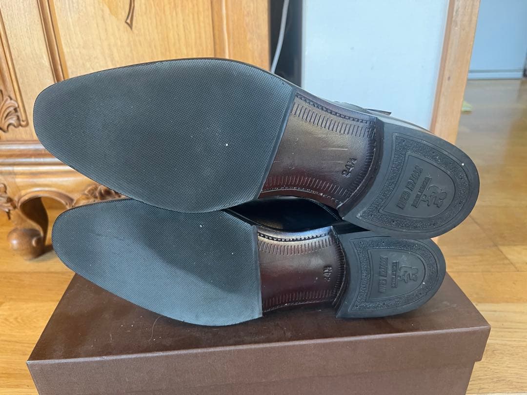 試着のみ スコッチグレイン シングルストラップ 24.5E 黒