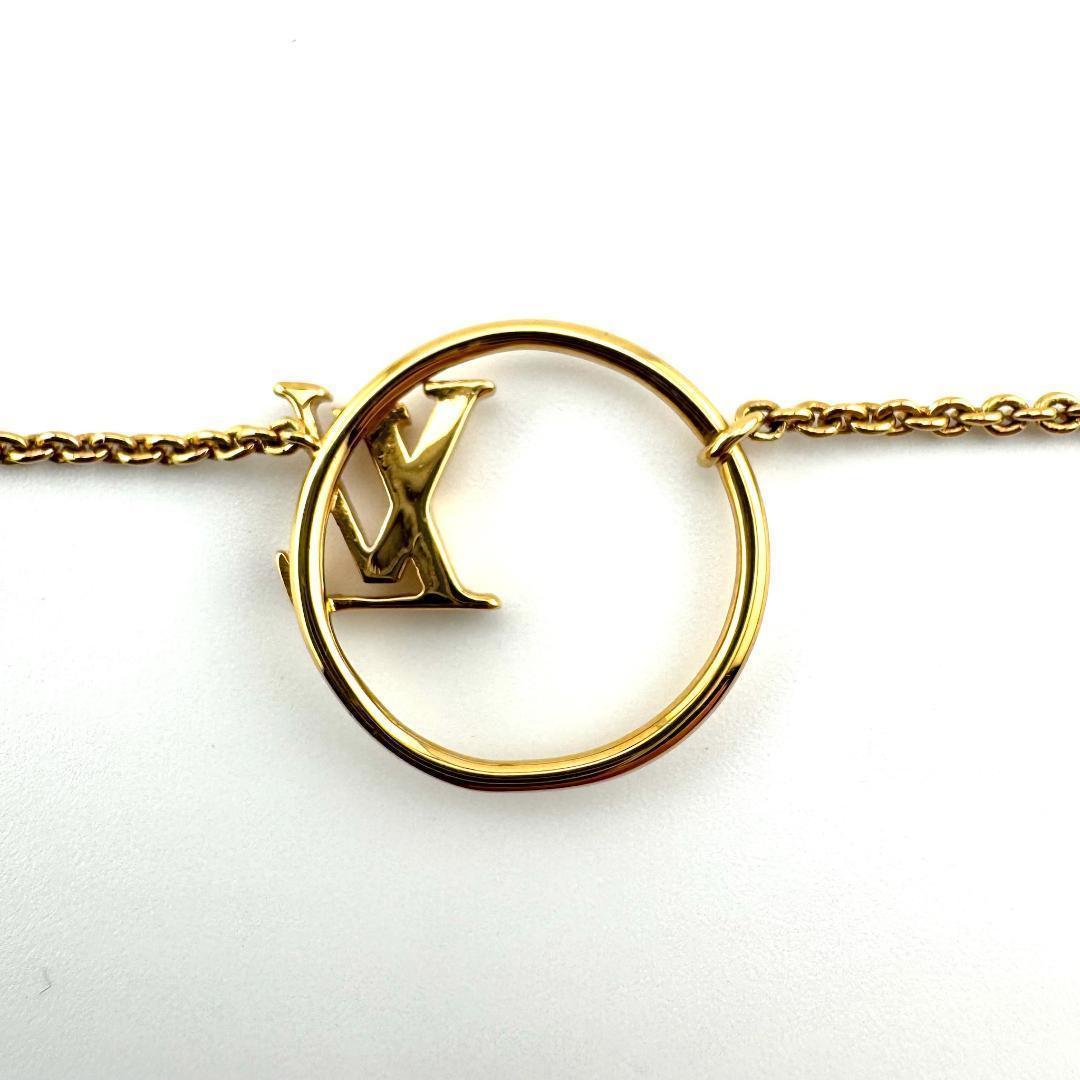 ルイヴィトン M00762 ネックレス コリエ LV エクリプス ゴールド