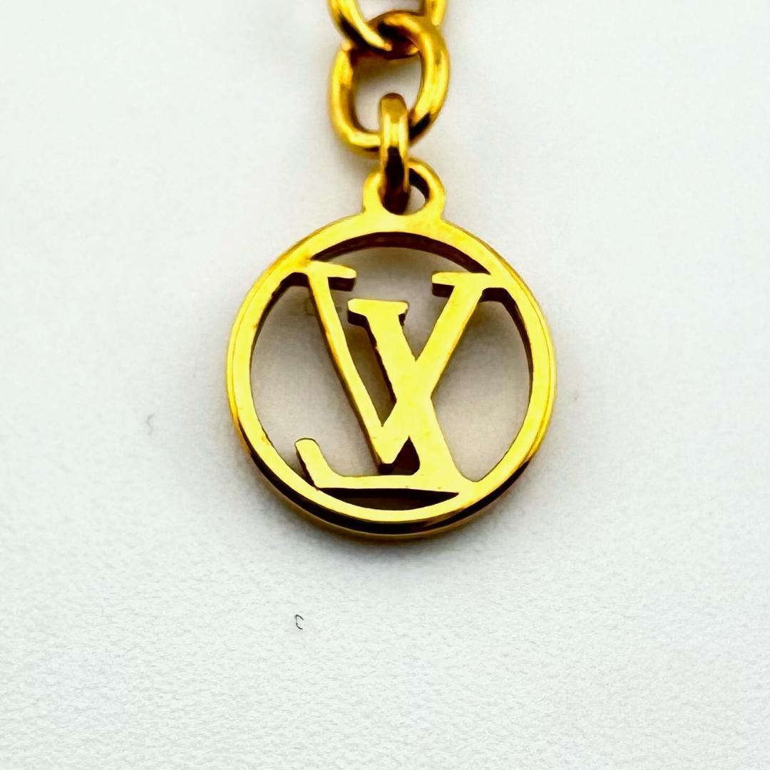 ルイヴィトン M00762 ネックレス コリエ LV エクリプス ゴールド