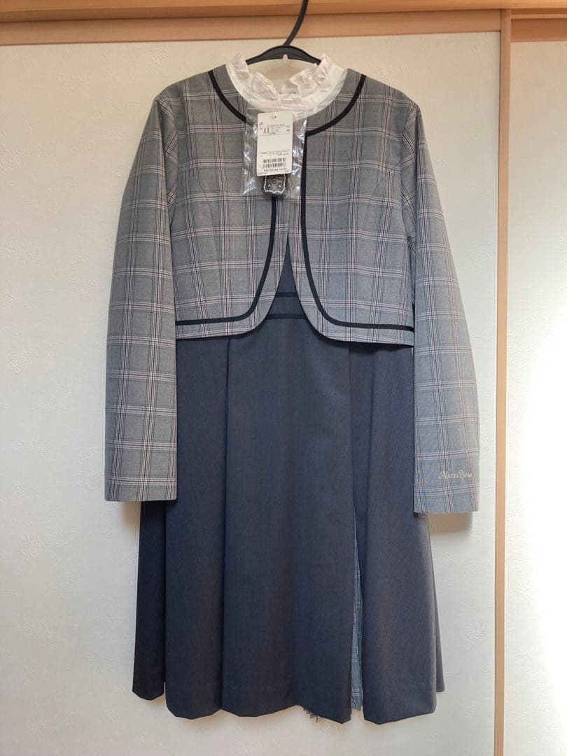 ★値下げ中！タグ付・ほぼ未使用★メゾピアノ 卒服 160 ワンピース ジャケット