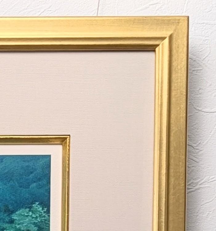 濱田昇児　『湖畔』リトグラフ