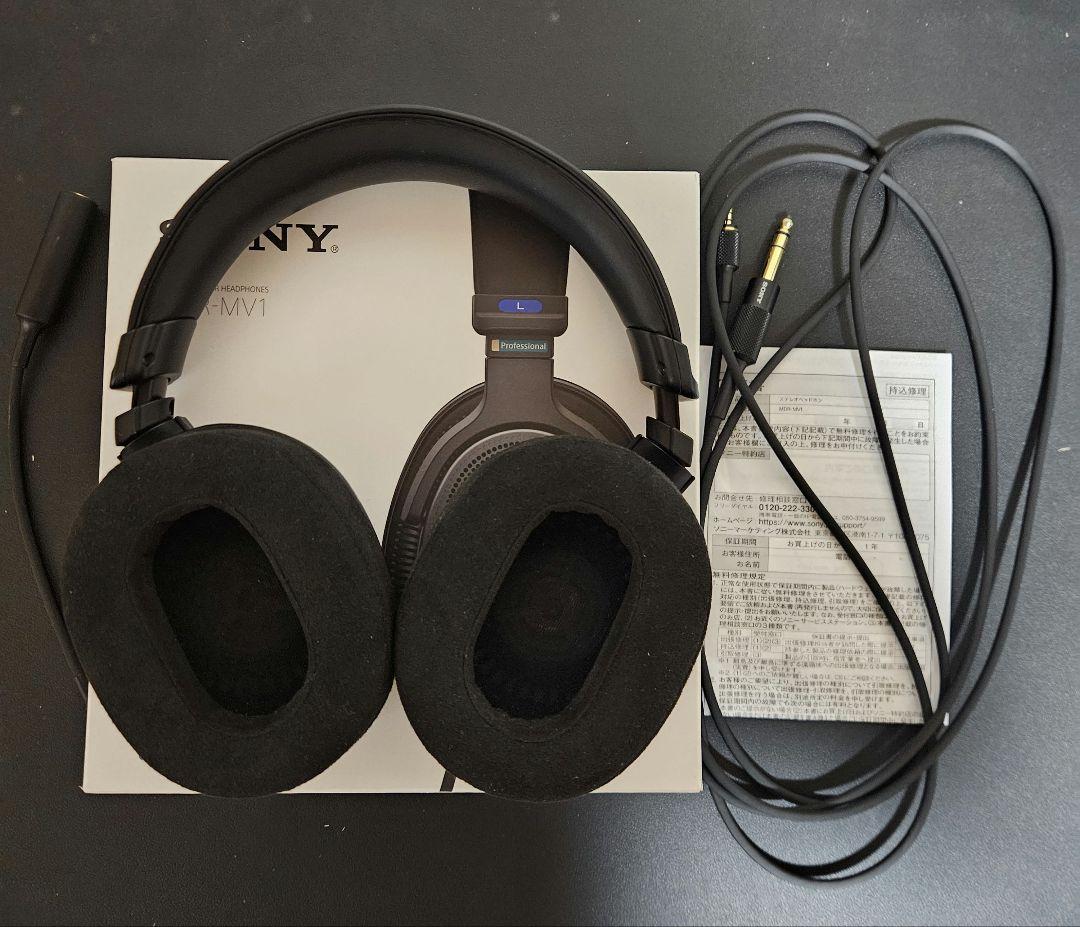 SONY MDR-MV1　付属品完備