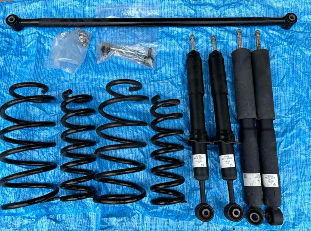 ランドクルーザープラド 150系　ガソリン　純正サスペンション