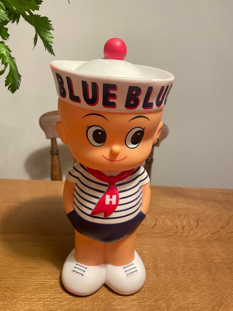 値下げ!ハリウッドランチマーケットブルーブルーボーイ（貯金箱）　激レア　フィギア
