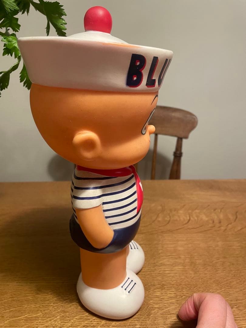 値下げ!ハリウッドランチマーケットブルーブルーボーイ（貯金箱）　激レア　フィギア