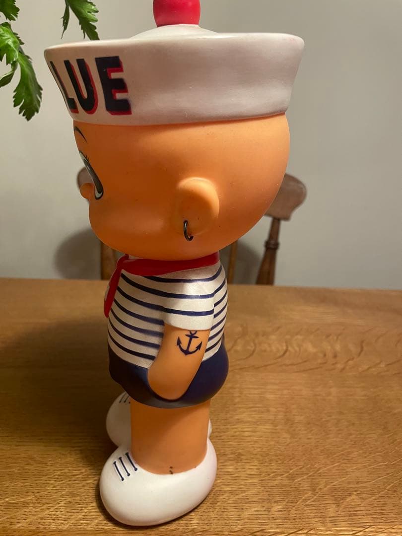 値下げ!ハリウッドランチマーケットブルーブルーボーイ（貯金箱）　激レア　フィギア