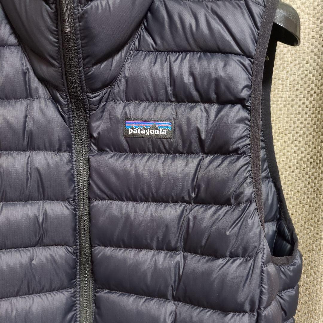 patagonia ブラック ダウンベスト M
