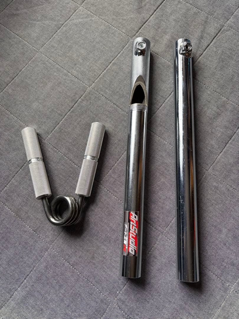 アート工房Kネガティブパイプカットローレット加工済みと加工なし+ NO3.5