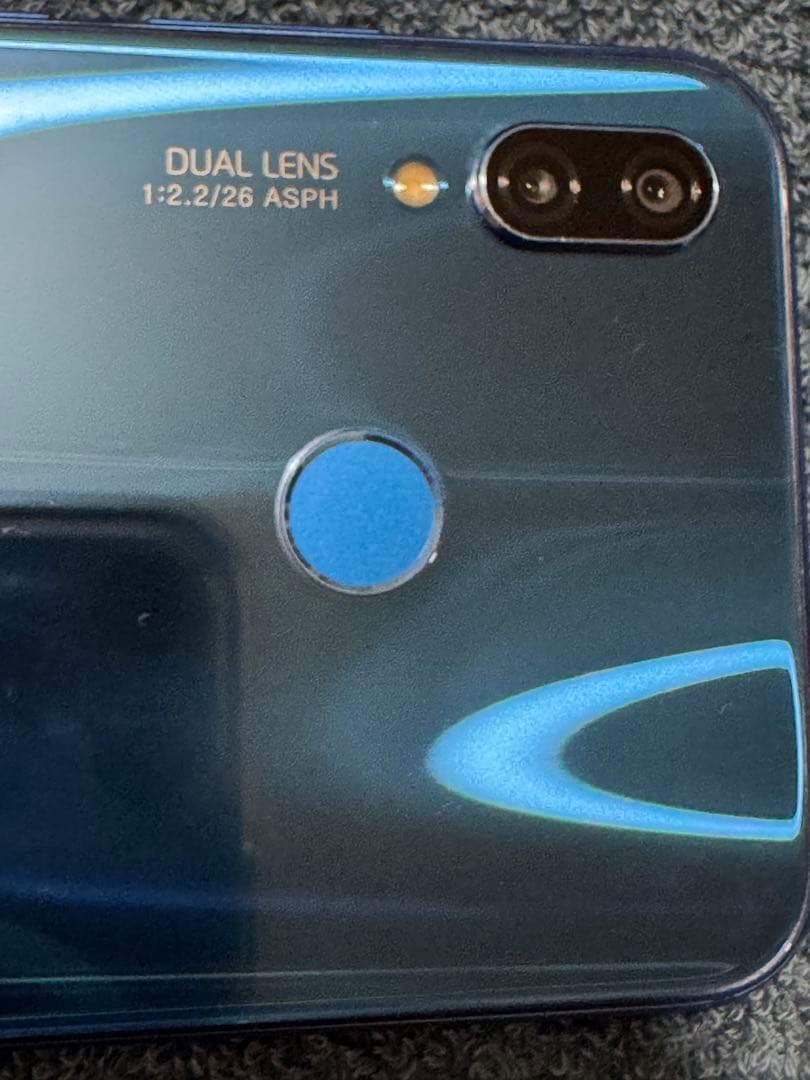 Huawei P20 lite デュアルレンズ クラインブルー SIMフリー