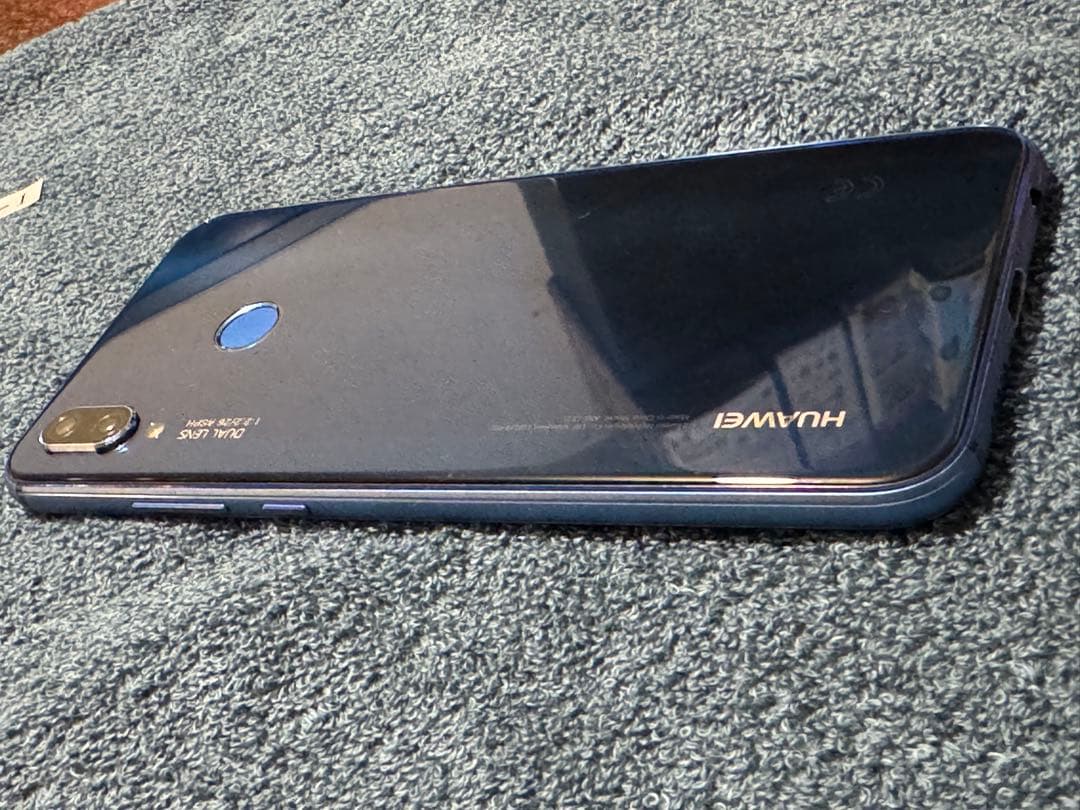 Huawei P20 lite デュアルレンズ クラインブルー SIMフリー