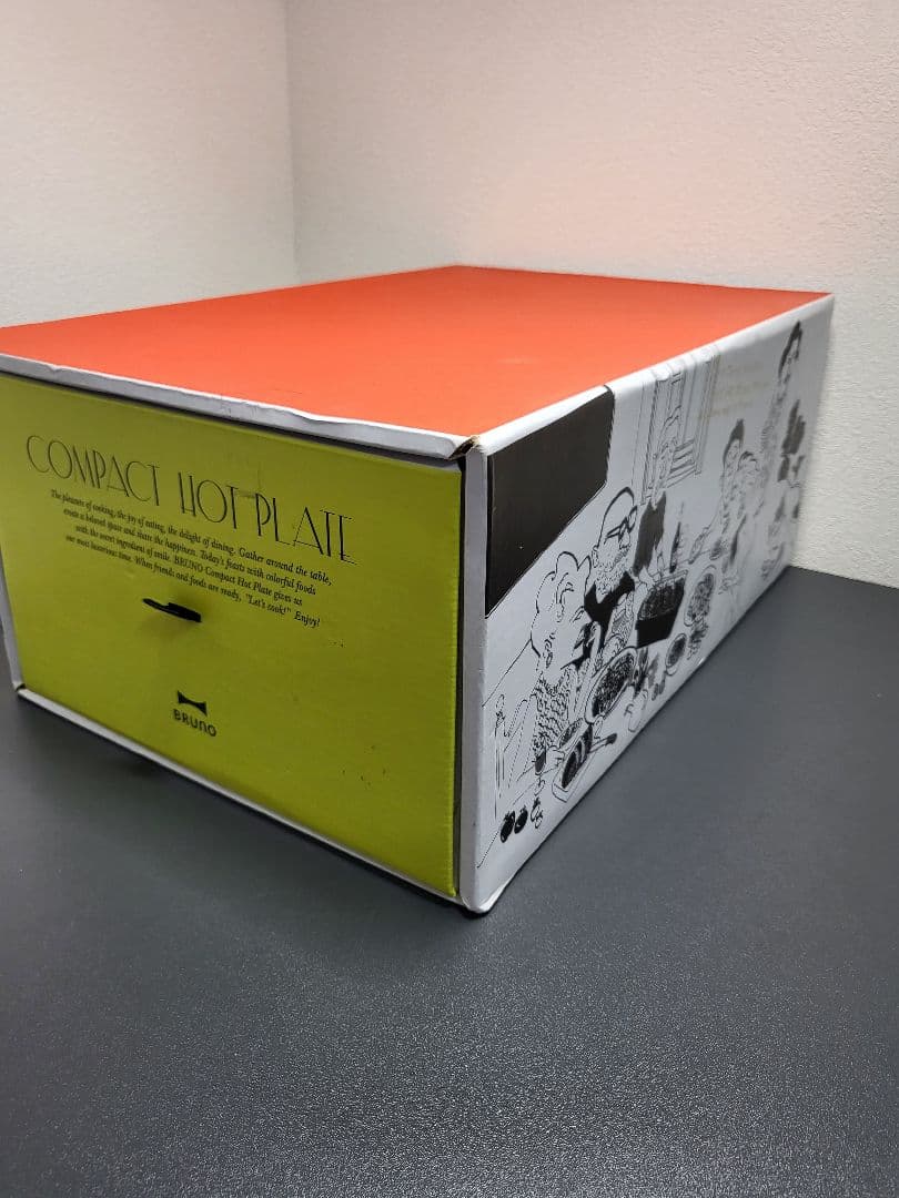 BRUNO コンパクトホットプレートBOE018-WH③