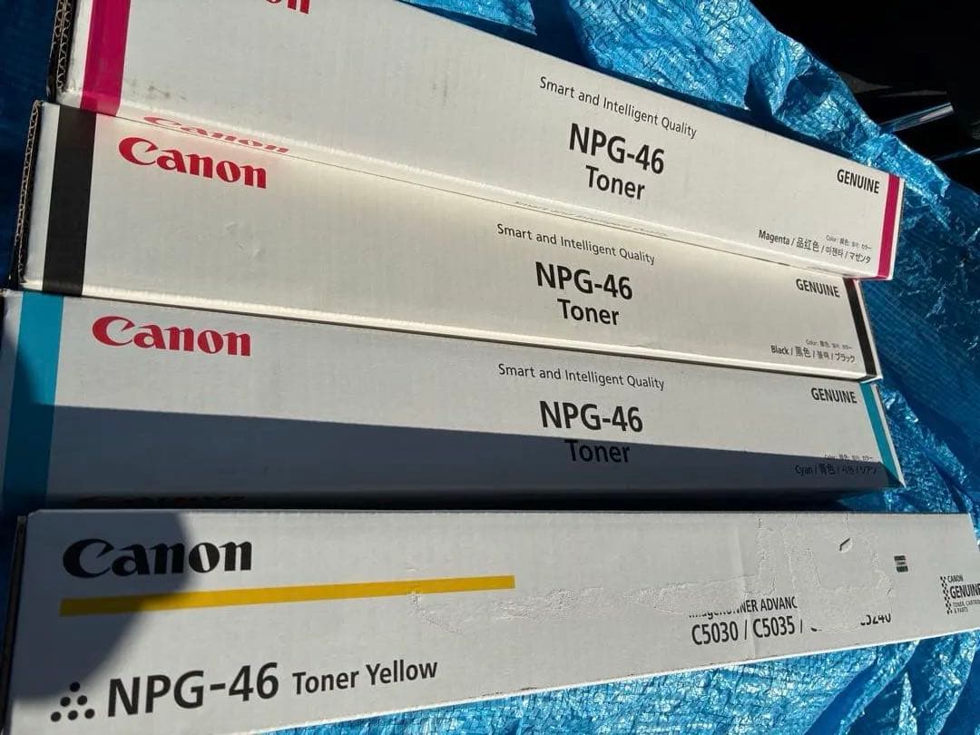 Canon 純正 NPG-46 トナー 4色セット 未使用