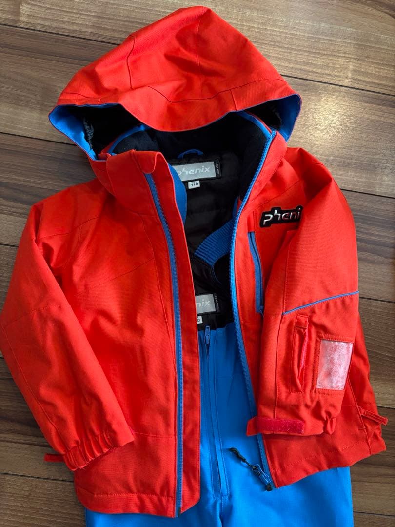 【2人分セット】スキーウェア　Phenix フェニックス　110cm　双子、年子