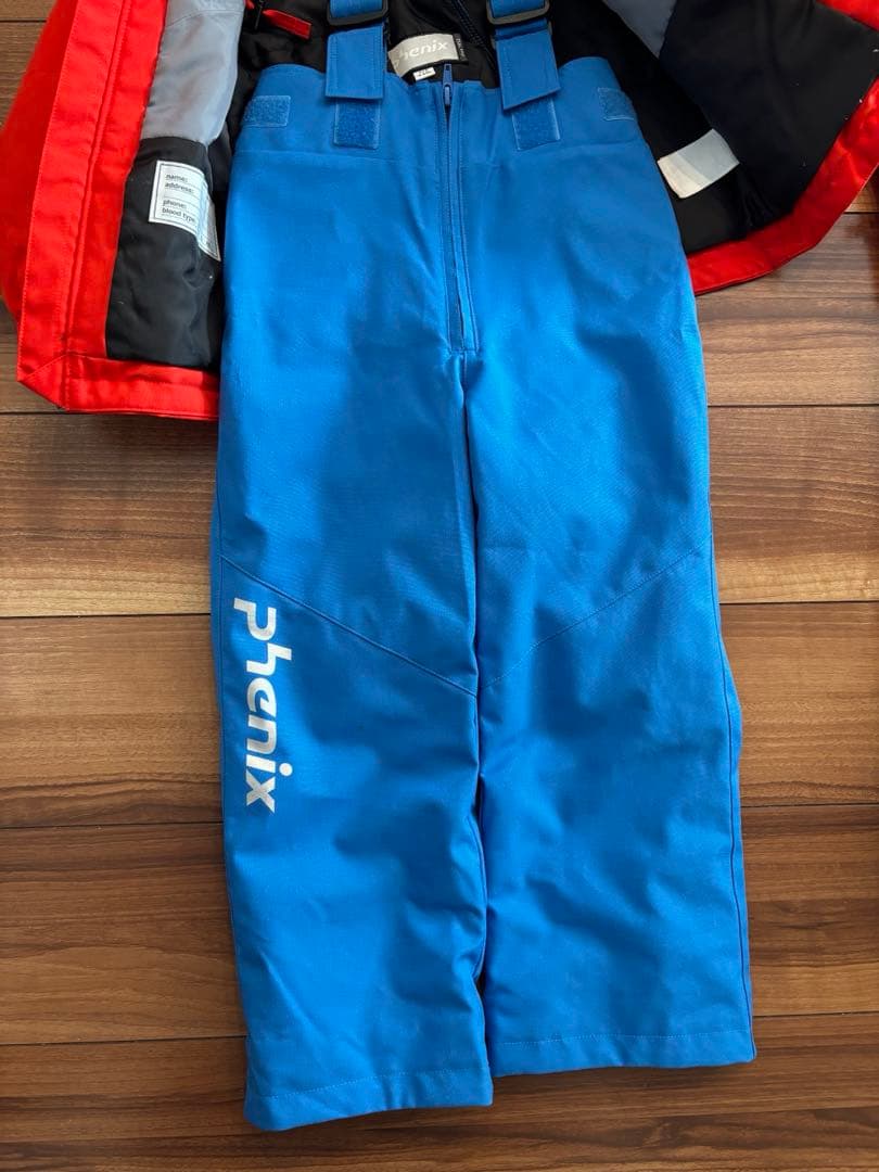 【2人分セット】スキーウェア　Phenix フェニックス　110cm　双子、年子