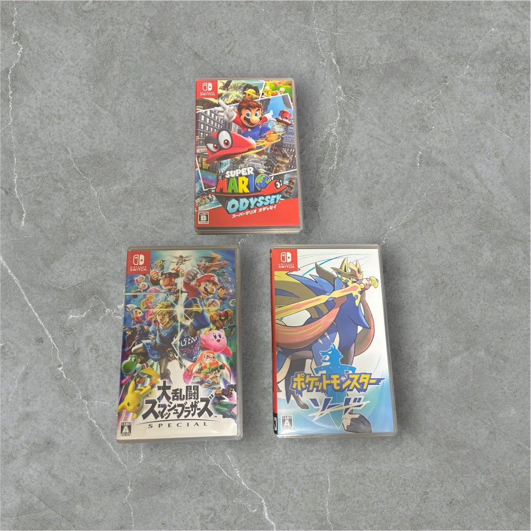 スイッチ ゲームソフト 3本セット 値下げ交渉受け付けます！