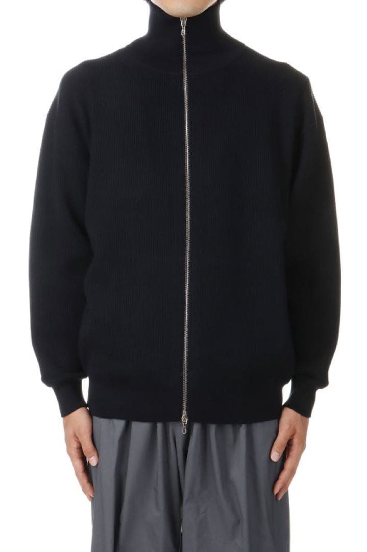 トップス graphpaper DsKnit BLACKGU243-80094B