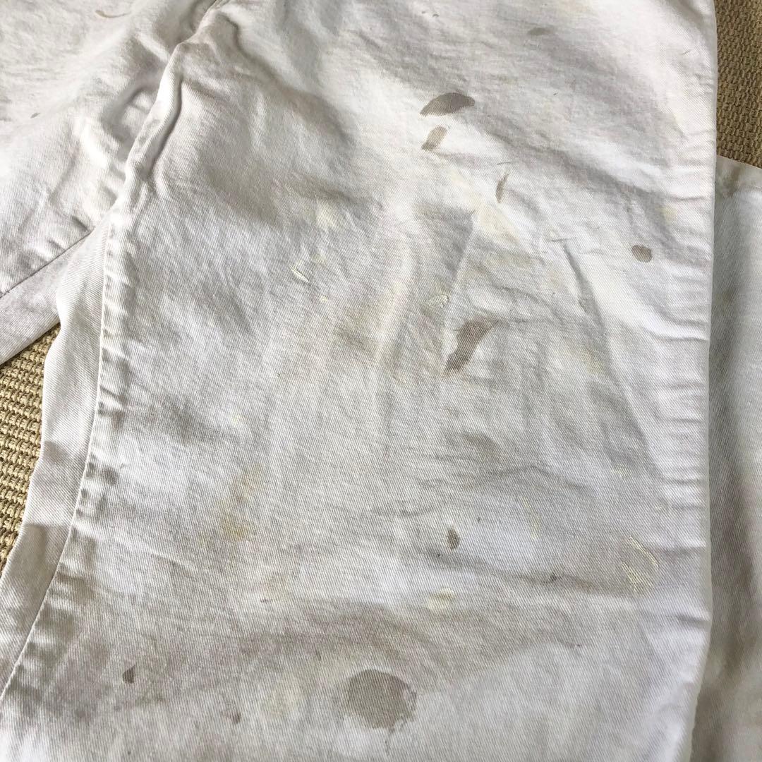 Dickies ディッキーズ W38 ホワイト 白 ペインターパンツ1953