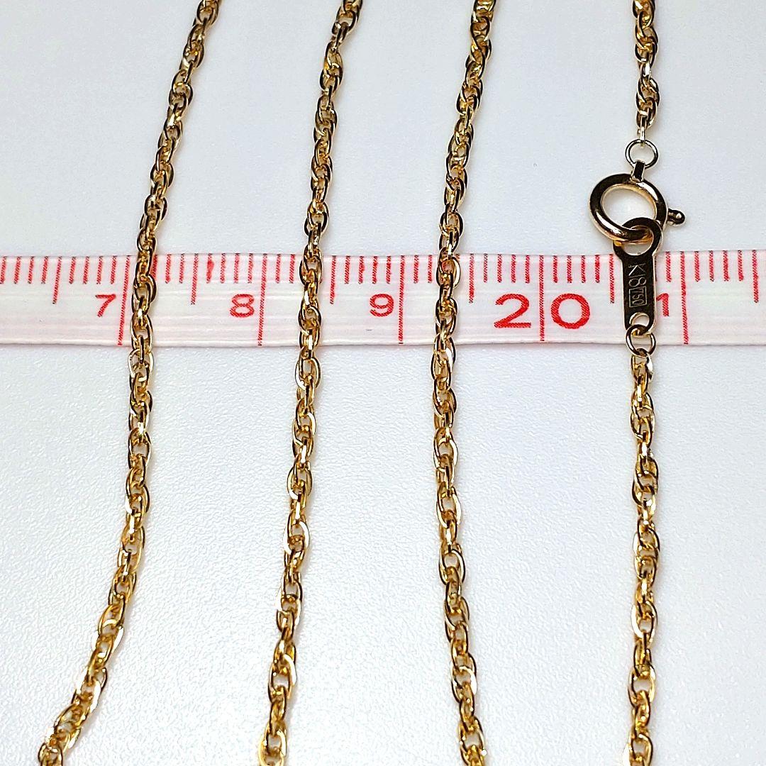 K18 ネックレス 1点物 職人手作り 金 GOLD ゴールド