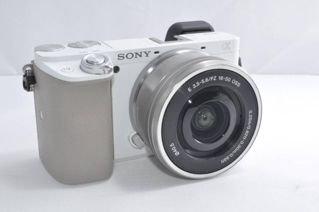 Sony ソニー α6100 パワーズームレンズキット ホワイト