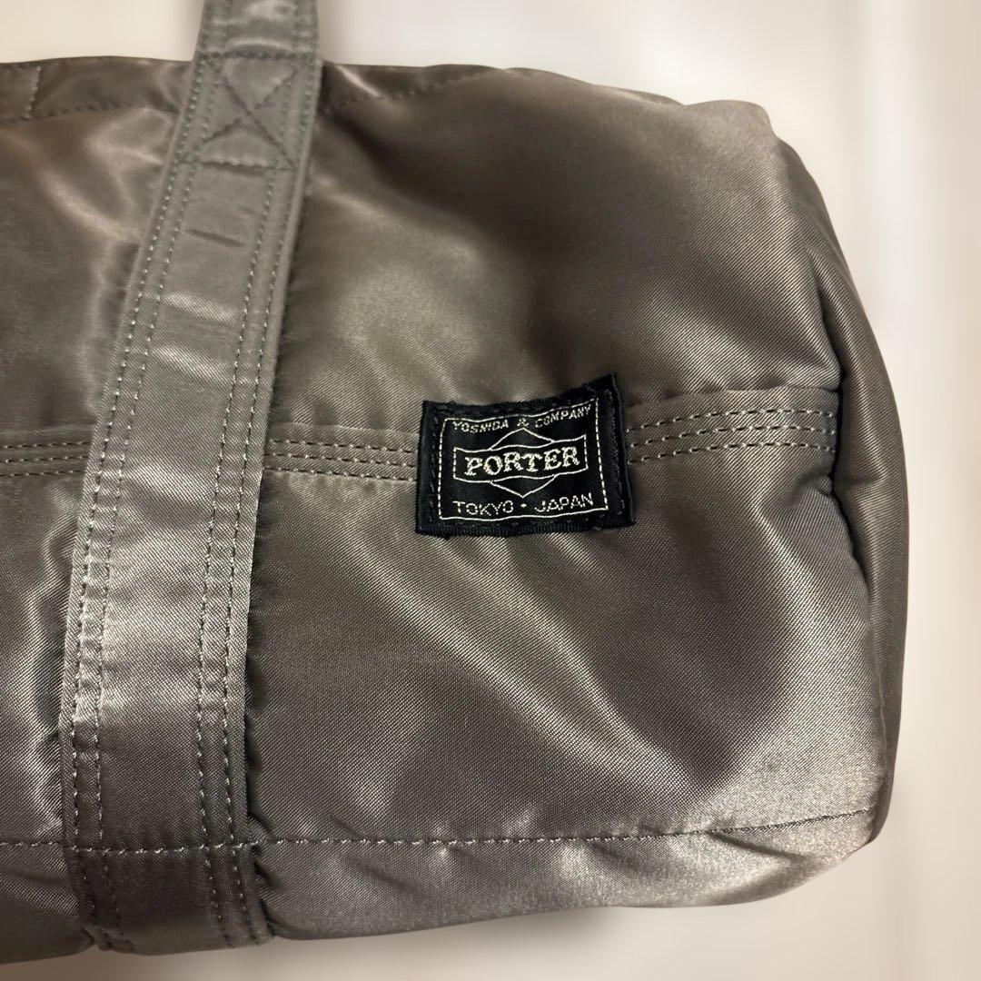 美品✨希少 ポーター タンカー ダッフル ミニボストンバッグSサイズ グレー