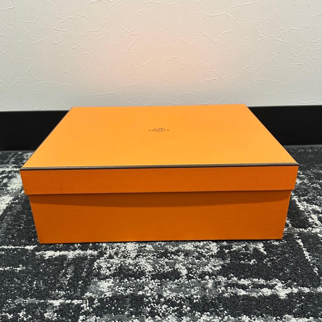 50 美品　HERMES　エルメス　オレンジ　空箱　ケリー25用
