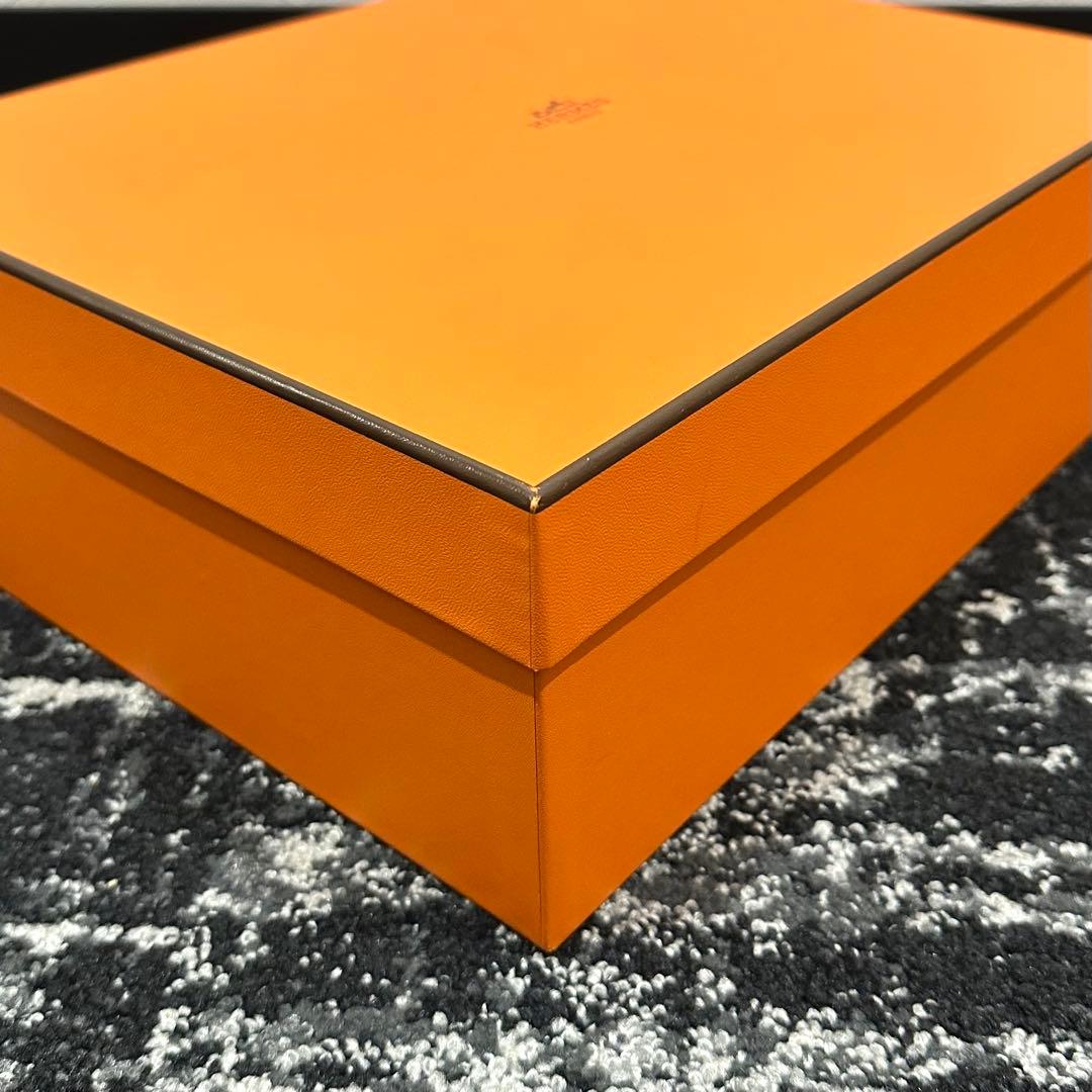 50 美品　HERMES　エルメス　オレンジ　空箱　ケリー25用