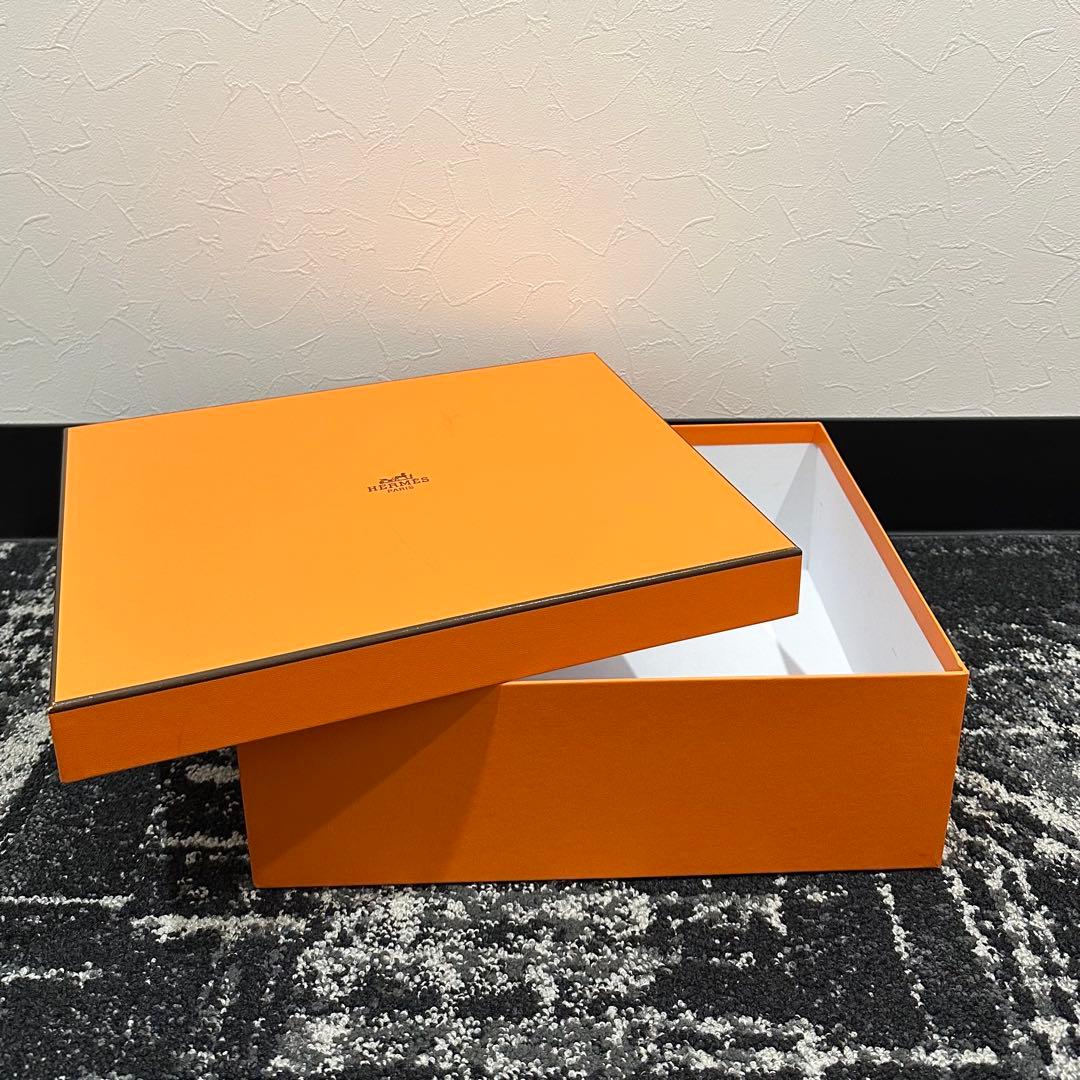 50 美品　HERMES　エルメス　オレンジ　空箱　ケリー25用