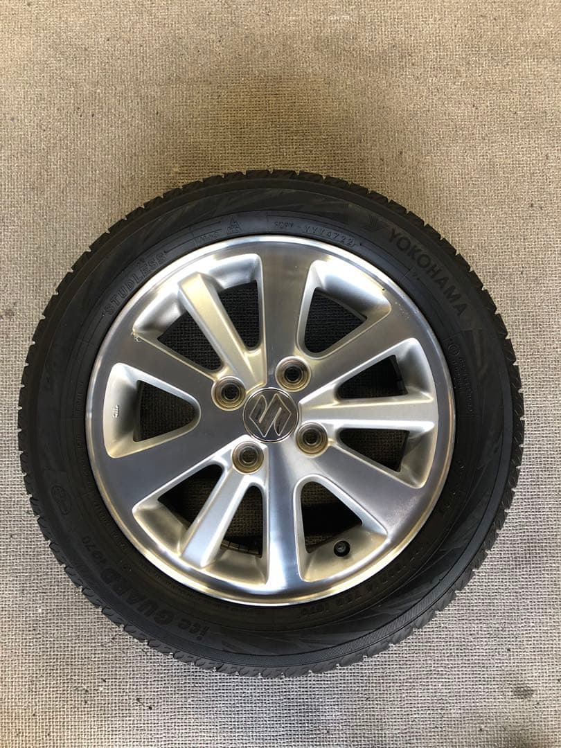 エブリイワゴン DA17W 純正ホイール　スタッドレス　4本