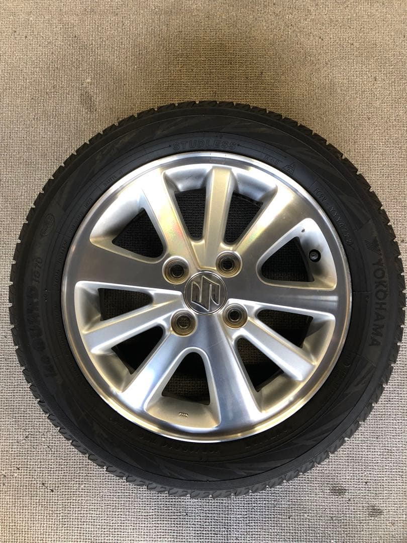 エブリイワゴン DA17W 純正ホイール　スタッドレス　4本