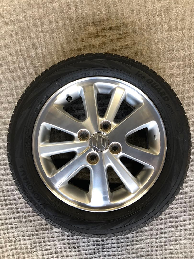 エブリイワゴン DA17W 純正ホイール　スタッドレス　4本